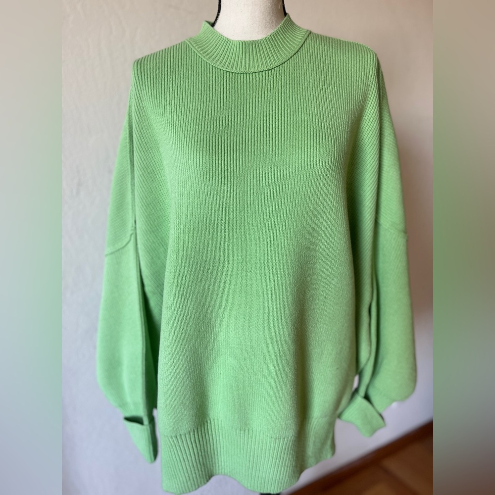 New Free People Easy street tunic green mint small